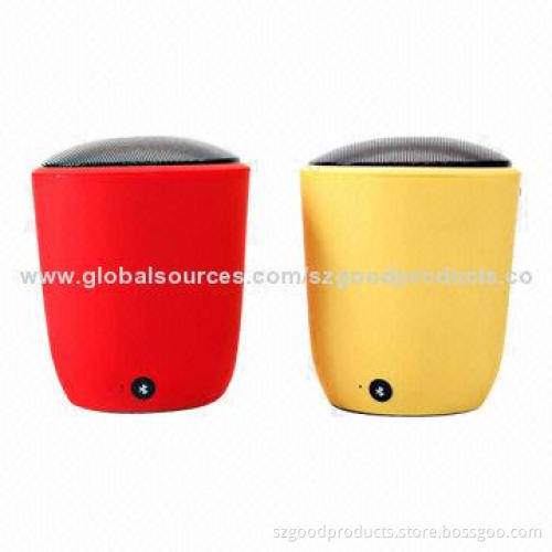 Mobile mini Bluetooth speaker with cup shape design and cheapest price for gift promotion